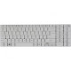Acer Aspire 5253G keyboard for laptop CZ white, without frame, without backlight