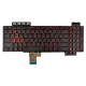 Asus FX505GD keyboard for laptop without frame, black CZ/SK, with backlight