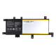 Asus X542UQ-3G Battery 38Wh, Li-poly, 7,6V, black