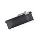 Acer Aspire A315-51-3859 Battery 37Wh Li-poly 7,7V, black