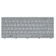 Packard Bell dot se keyboard for laptop CZ/SK White, without backlight, with frame
