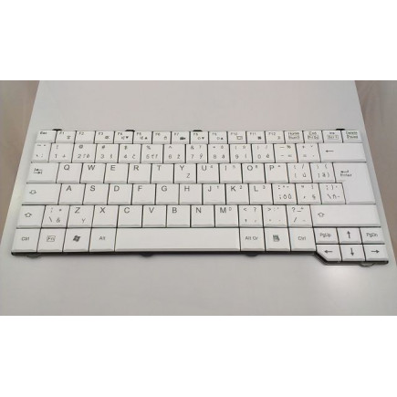 Fujitsu Siemens AMILO Pi 3540 keyboard for laptop CZ/SK White, without backlight, with frame