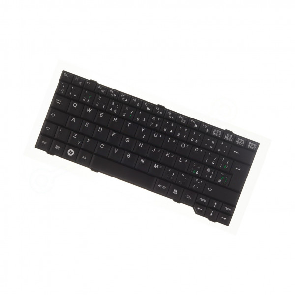 Fujitsu Siemens ESPRIMO Mobile V6555 keyboard for laptop CZ/SK Black, without backlight, with frame