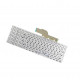 Samsung 300E5X keyboard for laptop CZ Black / White / Silver without frame, without backlight