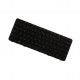 HP Pavilion dm1z keyboard for laptop CZ/SK Black, without backlight, with frame