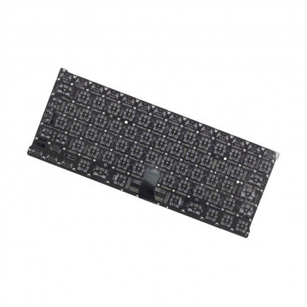 Apple MacBook Air 13 A1237 keyboard for laptop CZ Black / White / Silver without frame, without backlight