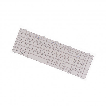 Fujitsu Siemens LIFEBOOK AH531 keyboard for laptop CZ/SK White, without backlight, with frame