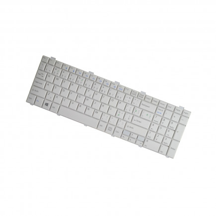 Fujitsu Siemens LIFEBOOK A531 keyboard for laptop CZ/SK White, without backlight, with frame