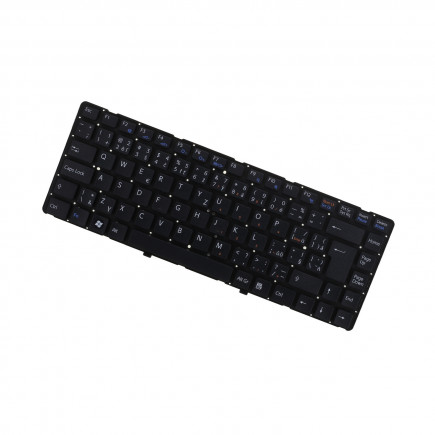 Sony Vaio VPC-EA2LGXBI keyboard for laptop CZ Black without frame, without backlight