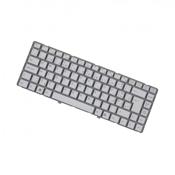 Sony Vaio VPC-EA2LGXBI keyboard for laptop CZ White without frame, without backlight