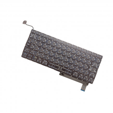 Apple MacBook A1286 keyboard for laptop CZ Black without frame, without backlight