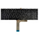 MSI GE75 8SE keyboard for laptop without frame, black CZ/SK, with backlight