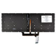 MSI PS42 8MO keyboard for laptop without frame, silver CZ/SK, with backlight