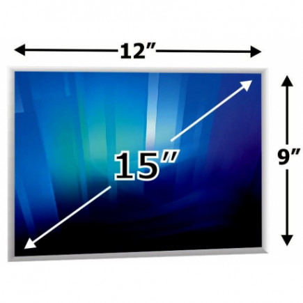 Screen for the Kompatibilní CLAA150PB01 laptop LCD 15“ 30pin CCFL - Matt