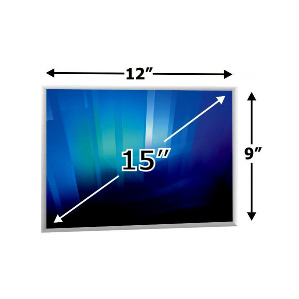 Screen for the Fujitsu Siemens LIFEBOOK C1020 laptop LCD 15“ 30pin CCFL - Matt