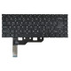 MSI MS-1551 keyboard for laptop without frame, dark grey CZ/SK, with backlight