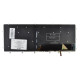 Dell Precision M5510 keyboard for laptop without frame, black CZ/SK, with backlight