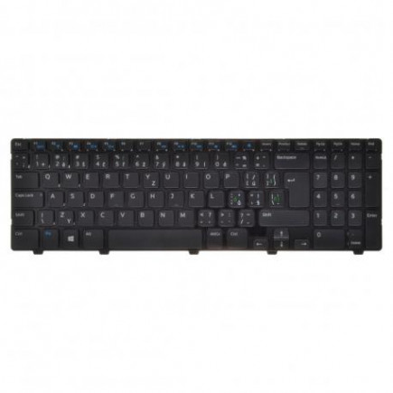 Kompatibilní M531R-5535 keyboard for laptop CZ/SK black, without backlight, with frame