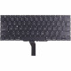 Apple MacBook Air 11 A1370 keyboard for laptop CZ Black without frame, without backlight