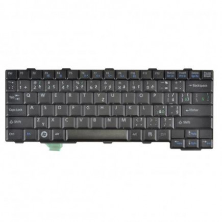 Fujitsu Siemens LIFEBOOK p701 keyboard for laptop CZ/SK black, without backlight
