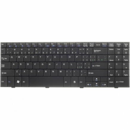 LG A520-D keyboard for laptop CZ/SK black, without backlight