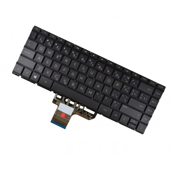 HP ENVY x360 13-AG0014AU keyboard for laptop without frame, black CZ/SK, with backlight