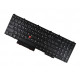 Lenovo ThinkPad P70 keyboard for laptop CZ/SK black, without backlight, with frame